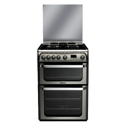 Hotpoint HUG61X Ultima Gas Cooker, Stainless Steel